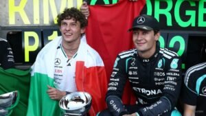 Kimi is in control of title race and deserves to be, says Russell