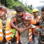 How two men survived nine days in a Nepal flood tunnel