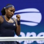 Gauff downs fellow American Jovic to reach US Open last eight