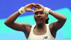 Gauff celebrates breakthrough success of Black Americans at US Open