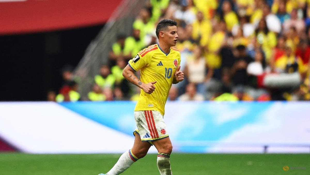 James Rodriguez returns to Colombia with Atletico Nacional