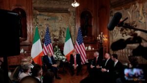 Trump says he would ‘love’ to see a united Ireland