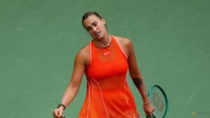 Sabalenka feels weight of three-peat in US Open final loss