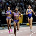 Jefferson-Wooden, Bednarek pocket $300,000 after sprint doubles in Budapest