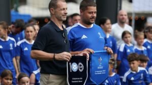 UEFA pressure on Infantino grows as Greek FA, Bierhoff back change