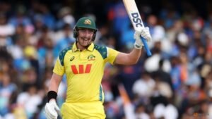 Australia beat Zimbabwe in first ODI as Renshaw hits 109