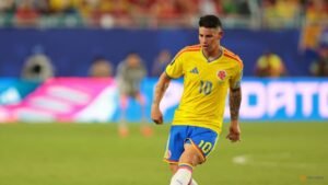 Colombia’s James Rodriguez retires from international football
