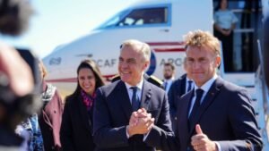 Macron welcomes Canada’s Carney to French Atlantic territory
