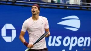 ‘What the heck?’ Alcaraz quizzes Zverev about US Open championship point