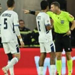 Israel’s Abu Farchi sent off after corner flag celebration