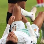 France’s Mbappe forced off with apparent knee injury in Turkey clash
