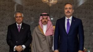 Pact with Saudi and Pakistan could expand to Muslim world, including Iran, says Turkish speaker