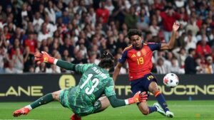 World champions Spain punish England errors to win Nations League thriller