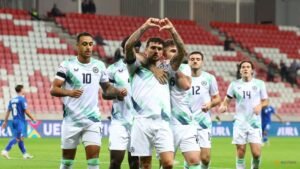 Ireland beat Israel 3-0 to end fractious weekend with Nations League win