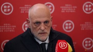 LaLiga’s Tebas says Man City should face severe punishment after rule breach findings