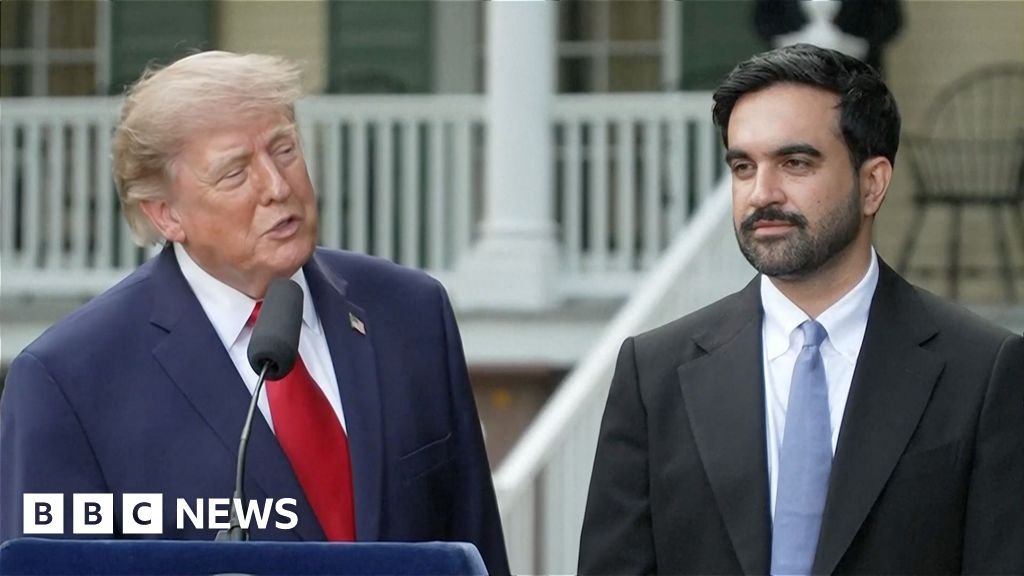 Watch: Mamdani says press allowed at event with Trump regardless of ‘critique’