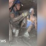 Watch: Moment 64-year-old Nepali woman is found alive in mud-buried home