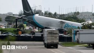 Five dead after Amazon cargo plane crashes at Miami airport