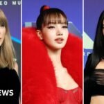 Taylor Swift, Charli XCX among stars to light up VMAs red carpet