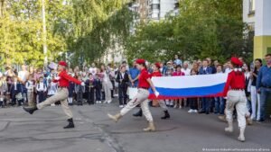 Propaganda in Russian schools prepares students to die