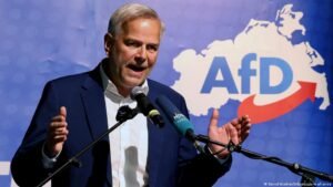 Leif-Erik Holm leads latest AfD charge in eastern Germany