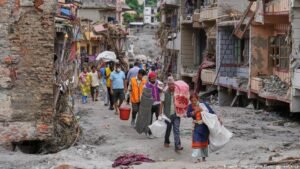 Nepal’s leader says his country is paying the price of climate change