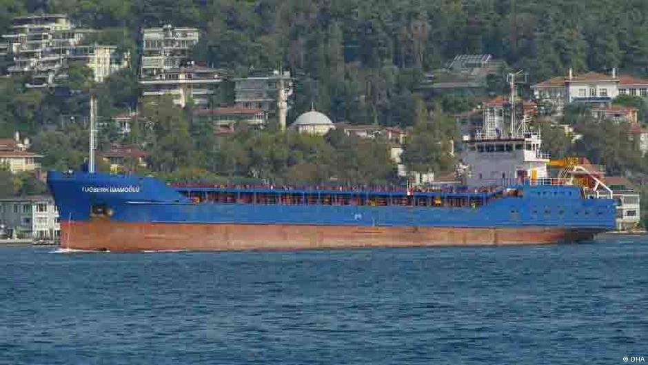 Cargo ship missing after collision off Turkey coast