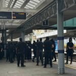 Masked anti-migrant protesters block UK’s Dover terminal