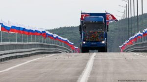 Russia opens first road bridge with North Korea