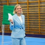 Sweden election: Center-left coalition leads initial polls