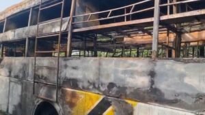India news: 9 killed after bus catches fire outside Delhi