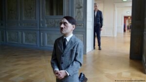 Maurizio Cattelan: bananas and a mini-Hitler