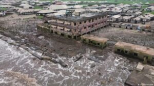 Nigeria’s coast threatened by rising seas