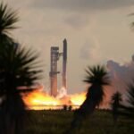 SpaceX launches supersized Starship into orbit