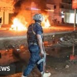 Gambia’s President Adama Barrow urges calm after violent blackout protests
