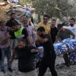 Lebanon president calls for US help as Israeli strikes continue