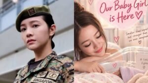 Ah Girls Go Army actress Apple Chan gives birth to baby girl at 32 weeks after emergency C-section