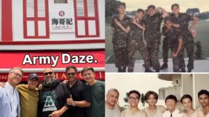Army Daze cast members reunite at Sheikh Haikel’s chicken rice shop