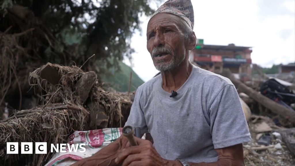‘Nothing but mud and silt’ – the village swept away by deadly floods in Nepal