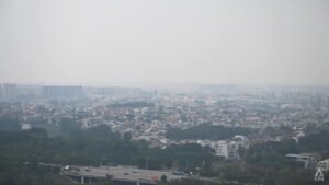 Singapore air quality remains in moderate range