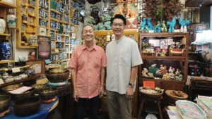 At this decades-old Chinatown antiques shop, a father and son cast old objects in a new light