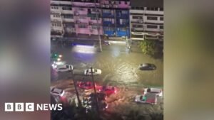 Disaster declared as heavy rains spark Bangkok flooding