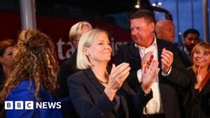 Left-wing bloc leads Swedish vote after far-right lose support, exit polls say