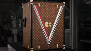 Louis Vuitton unveils bespoke Formula 1 Trophy Trunk at Marina Bay Sands