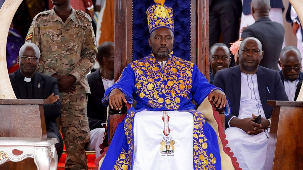 The journalist who became king in Uganda