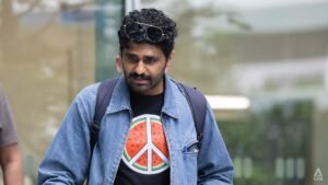 Man charged with taking part in public assemblies near Changi Prison without a permit
