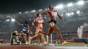 Singapore’s Shanti Pereira retains Asian Games 200m gold, makes history