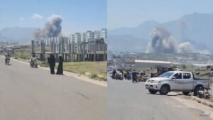 Houthis say Saudi strikes on Yemen’s Taiz leave dozens of casualties