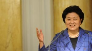 China’s former Vice Premier Liu Yandong has died, Xinhua says