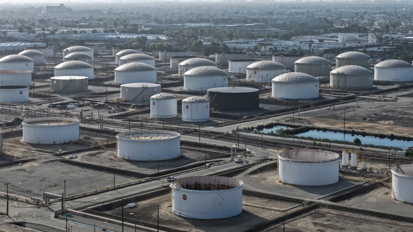 Oil prices fall over 3% on report of potential diesel, crude stock release; Brent back below $100